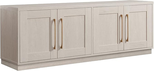 Henn&Hart Tillman, 68'' Rectangular TV Stand, Alder White