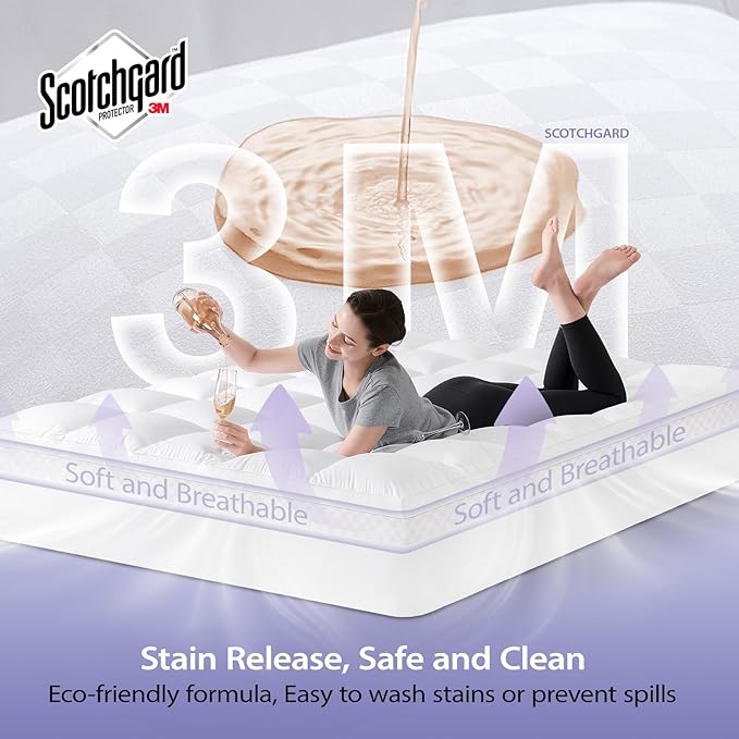 downluxe 5 Inch Twin Memory Foam Mattress Topper Pro Dual Layer 3 Inch Cooling Gel Egg Crate Memory Foam Plus 2 Inch Pillow Top Medium Firm with Deep Pocket