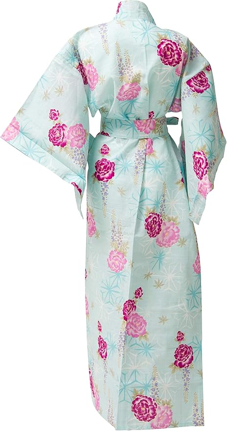 Kimura Jitsugyo Women's Kyoto Traditional Easy Wearing Kawaii Yukata Robe(Japanese Casual Kimono) Set 2