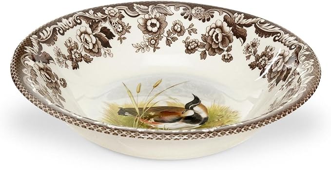 Spode Woodland Lapwing Cereal Bowl