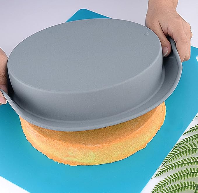 7in1 Silicone Bakeware Baking Set, Kitchen Bake Pans Molds Tray for Oven with BPA Free Round/Square Cake Pan, Loaf Pan, Muffin Pan for Bread Pizza Cheesecake Cupcake Pie Desserts