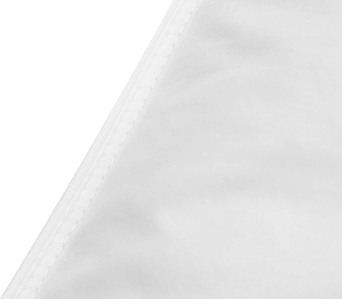 JA COMFORTS Goose Feather Down Bed Pillows (2 Packs)- King(20IN×36IN), High Fill Weight, Double-Layer Downproof Fabric Design, Goose Down Filling, 600 Thread Count,100% Cotton Cover, White
