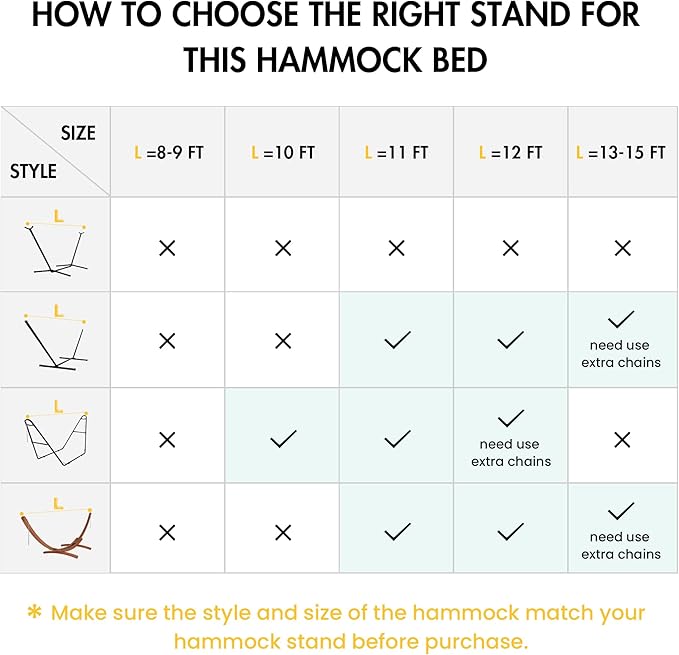 ANOW 2 Person Hammock with Spreader Bars and Detachable Pillow, Quilted Hammock for Outdoors Indoors, 450 LBS Weight Capacity, Gray