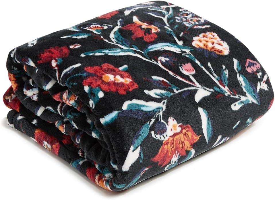 Vera Bradley Women's Fleece Plush Throw Blanket