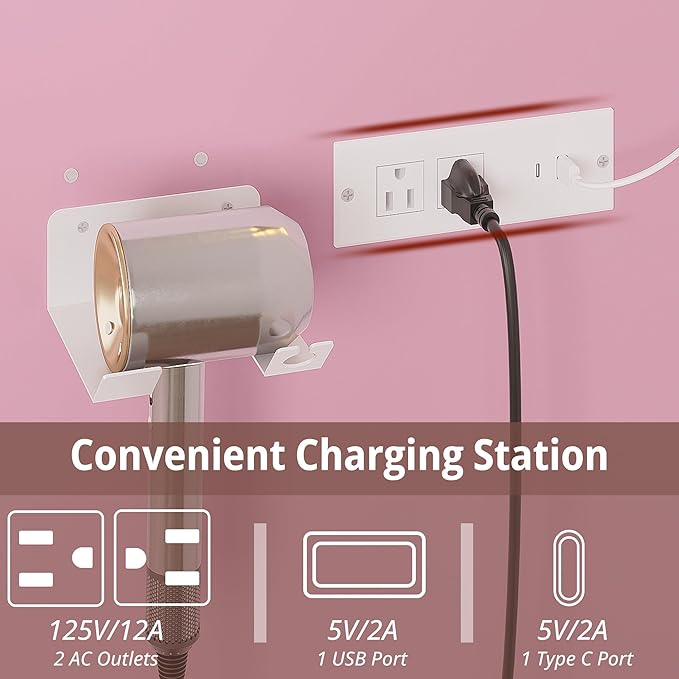 IRONCK Vanity Desk with Mirror and Lights, Small Makeup Vanity Table with 5 Drawers, Power Outlet, and Vanity Stool, 3 Lighting Colors, Dressing Table for Women Girls Bedroom, Pink