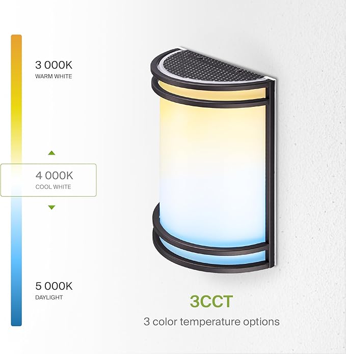 ASD LED Indoor Wall Mount Light Fixture - 10 Inch Modern Interior Oil Rubbed Bronze Wall Sconce Lighting - 3000K 4000K 5000K Adjustable - Half Cylinder Hallway Light Fixture - ETL & Energy Star