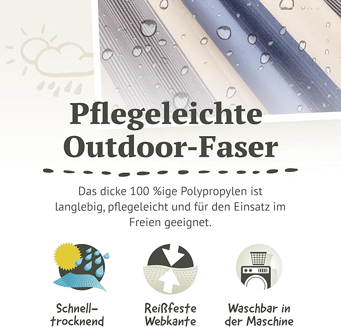 LA SIESTA Brisa Classic Hammock, Handmade, Weather-Resistant, Tear-Resistant Hammock for Indoor & Outdoor Relaxation, Size-King - Sea Salt