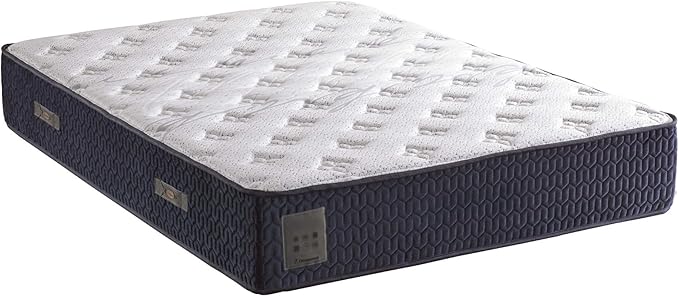 Ottomanson King 12” Firm Hybrid Mattress - Made in USA - Premium Support & Durability - Individually Pocketed Coils & CertiPUR-US Foam - Fiberglass-Free - Bed in a Box