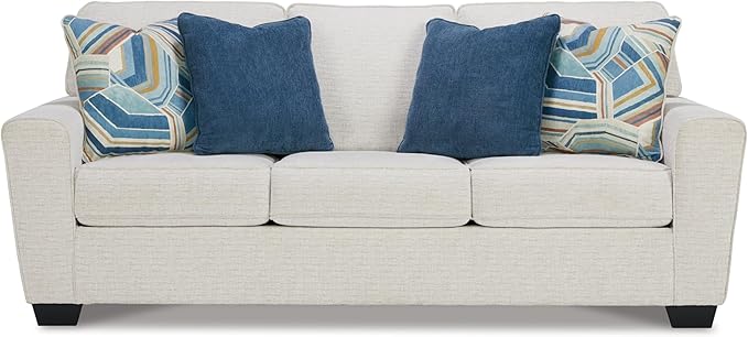 Signature Design by Ashley Cashton Casual Sofa for Living Room, White