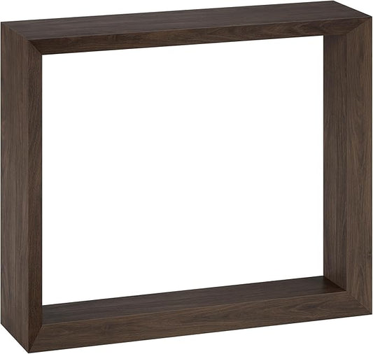 Henn&Hart Osmond 36" Wide Rectangular Console Table in Alder Brown