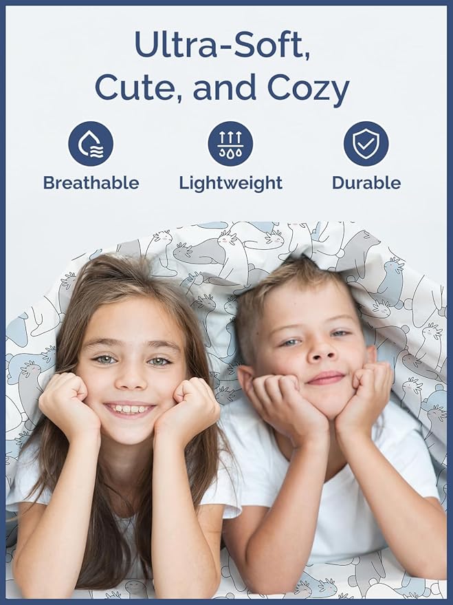 Kids Monsters Full 4 Piece Sheet Set - Boys, Girls, Teens, Toddler - Easy Fit Deep Pockets - Breathable, Hotel Quality Bedding Sheets - Machine Washable - Wrinkle Free - Cute, Cozy, Soft - CGK Linens