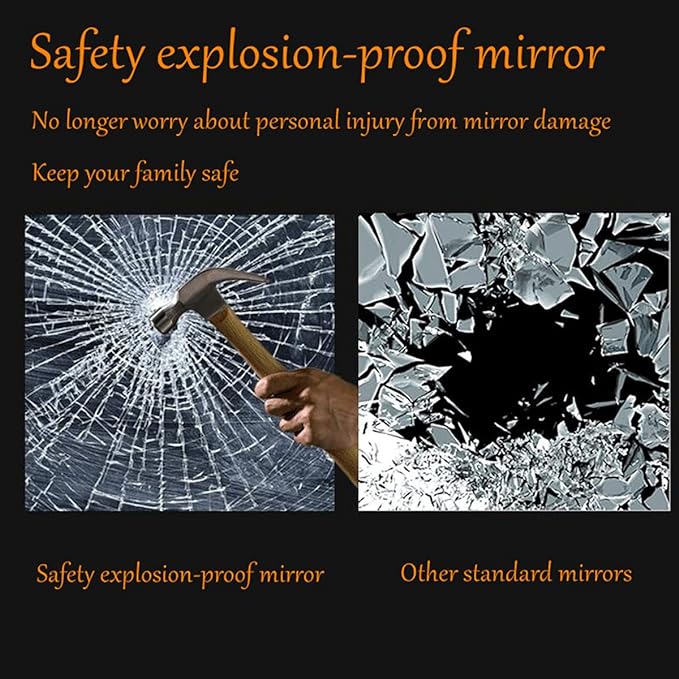 Single Beveled Edge Frameless Wall Mount Bathroom Vanity Mirror, 30” X 40”