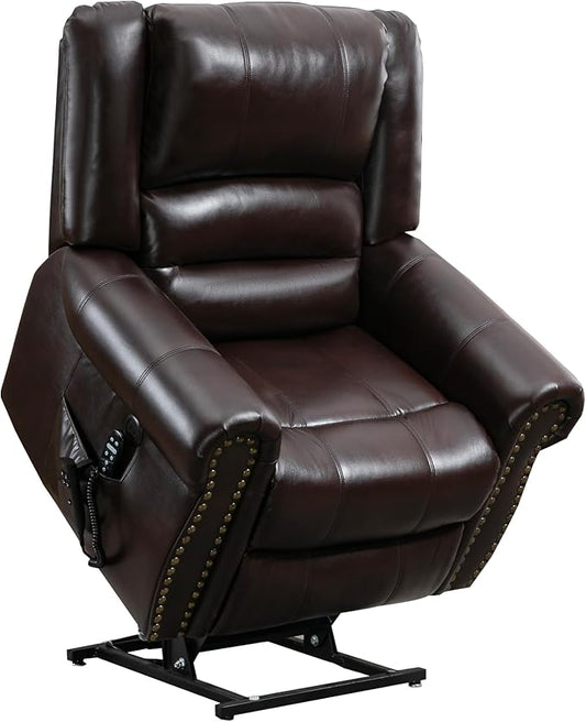 Recliner Chairs for Adults, Oversized Bedroom Chair with Massage, Sofa Chair Home Theater Seating with Lumbar Support, Comfortable Lift Chair for Elderly, Glider Nursery Chair for Living Room