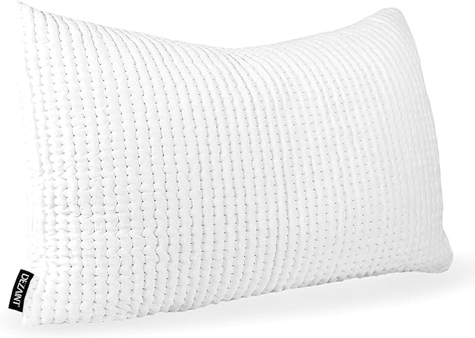 Memory Foam Pillow – Queen Size 28x18, Neck Supporting Pillow for Side, Back & Stomach Sleepers – Hypoallergenic, Plush, Supportive Bed Pillow – Washable Cover, Oeko-TEX Certified