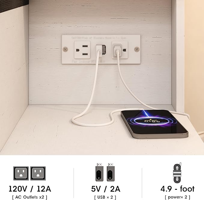 Vabches Makeup Vanity Desk with Lights and Mirror, Black Vanity Table Set with Charging Station, Glass Top Vanity with RGB Lights, Large Mirror with 3 Lighting Modes, 5 Drawers & Cabinet, 40.7in(L)
