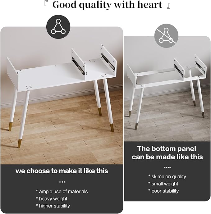 Black Vanity Desk with Mirror and Lights,Small Makeup Vanity with 5 Drawers, Modem Makeup Table with Adjustable Cabinet for Bedroom,Makeup Room