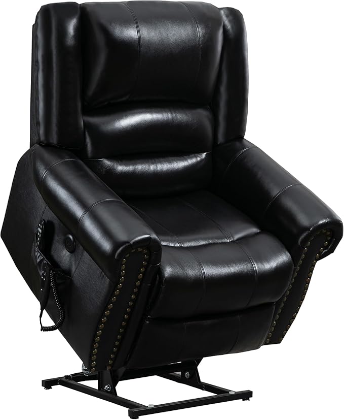 Recliner Chairs for Adults, Oversized Bedroom Chair with Massage, Sofa Chair Home Theater Seating with Lumbar Support, Comfortable Lift Chair for Elderly, Glider Nursery Chair for Living Room