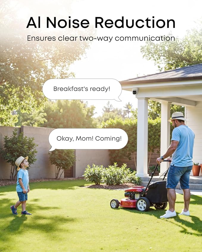 eufy PoE Turret Security Camera E41, NVR Add On Cam, 4K UHD, 122° FOV, F1.6 Color Night Vision, 24/7 Recording, Human/Vehicle/Pet AI Detection, Red and Blue Strobe, Plug and Play