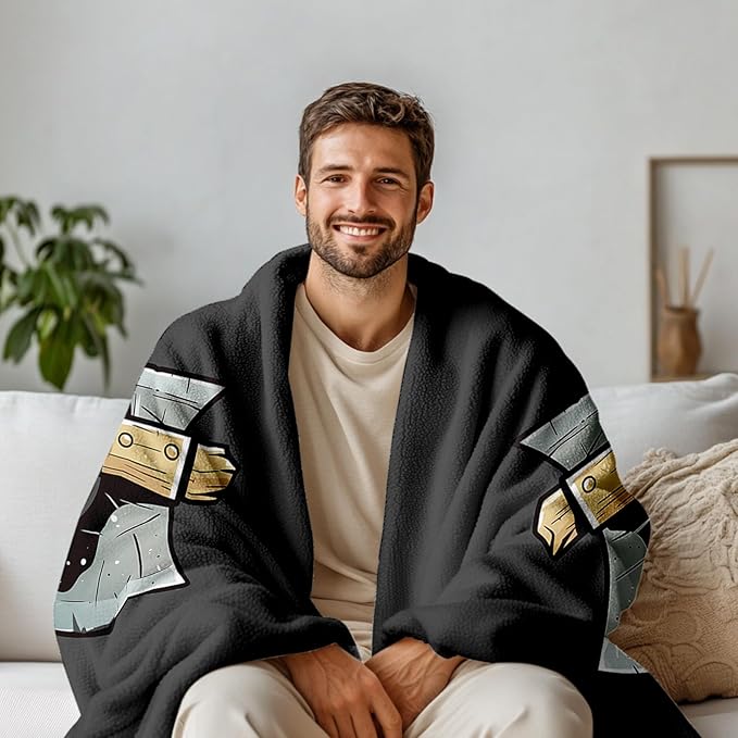 Birthday Gifts for Men, Grandpa Gifts for Fathers Day, Throw Blanket for Man 50"x 60", Gag Gifts for Men Dad Grandpa Who Wants Nothing, Man Blanket