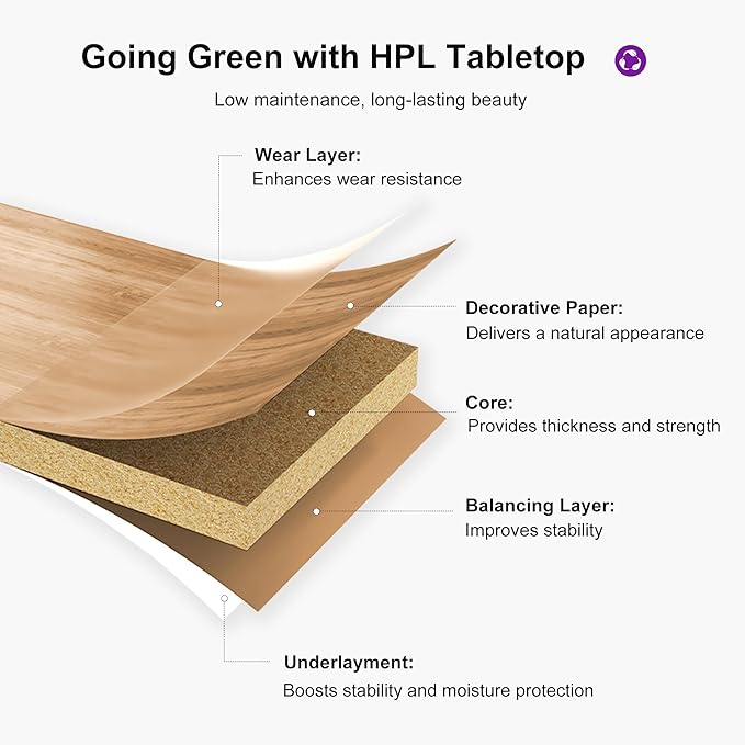 PURPLE LEAF 7 Pieces Outdoor Dining Set Patio Table and Chairs Set Aluminum Wicker Rattan Patio Furniture Set for Lawn Garden Porch Teak