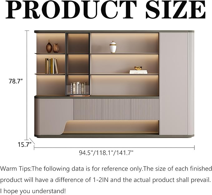 Modern L Shaped Desk, 78.7 inch Large Desk with Storage, Executive Desks for Home Office No Installation Required with Drawers and Lockable, Without Desk or Computer Chair (Filing Cabinet)