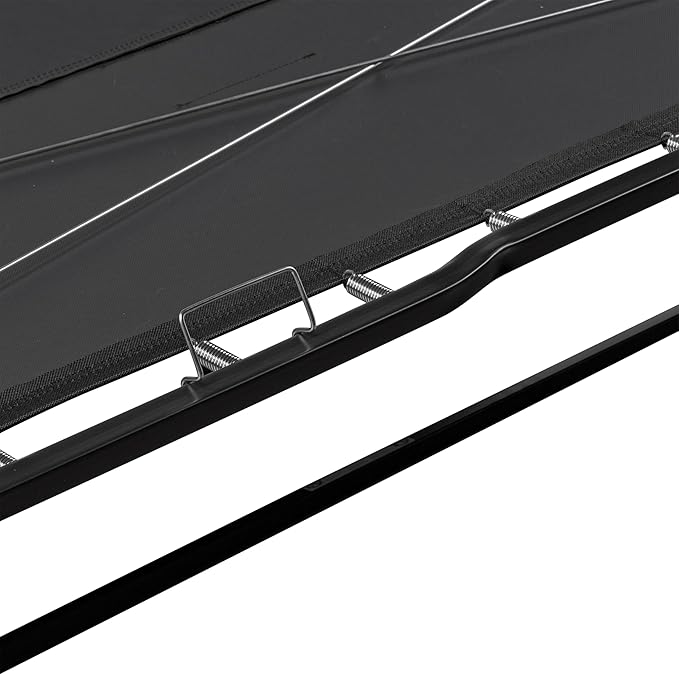 POLY & BARK Napa 82" Leather Pull-Out Convertible Sleeper Sofa in Midnight Blue