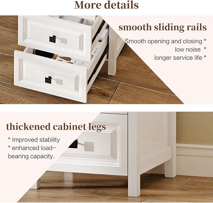 43" Large Vanity Desk with Mirror and Lights,Makeup Vanity with 10 Lights，Modern Makeup Table with 5 Drawers，Open Shelves for Bedroom Makeup Room，Cream