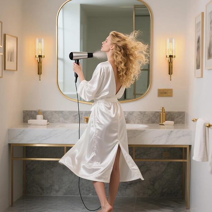 Gold Wall Sconces Set of 2, Modern Bathroom Lights with Clear Glass Shade, Indoor Farmhouse Wall Sconce for Living Room, Bedroom, Hallway, Vanity, Stairwell and Kitchen