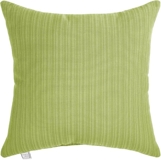 Sherry Kline Island Breeze Indoor/Outdoor Square Filled Pillow, 18"x 18", Kiwi 2 Count