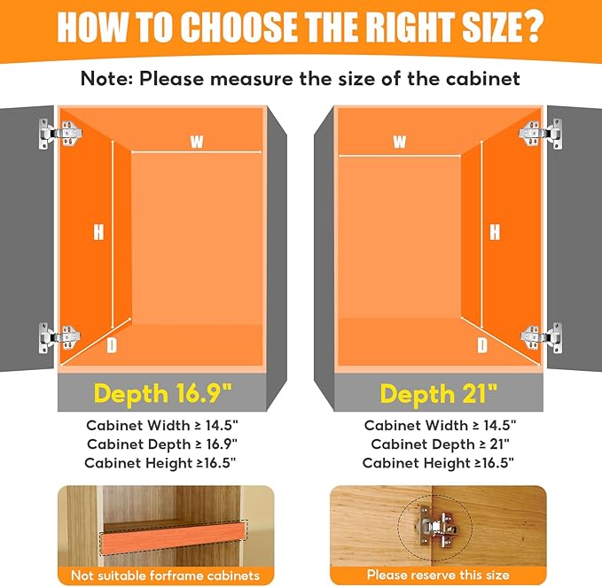 2-Tier Expandable Pull Out Cabinet Organizer, 21" Deep Heavy-Duty Slide Rail Slide Out Drawer Organizers with Adhesive Nano Film for Pots, Roll out Shelf Storage for Kitchen & Pantry Storage,White