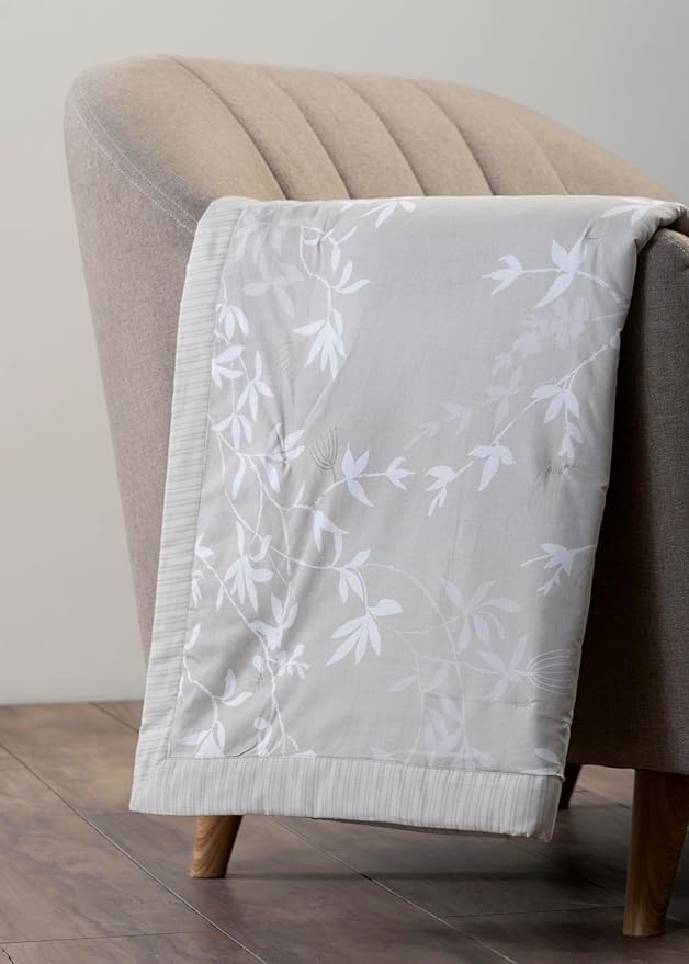 Maison d' Hermine Throw Blanket for Couch Lightweight Soft Warm Breathable Cotton Throw Blankets for Bed Girls Boys Women Men Gifts Sofa Travel Living Room Chair Bedding (50"x60", Louxor)