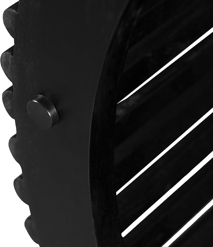 30" Acacia Wood Coffee Table with Wooden Base,Modern Industrial Accent Tables,Round Table for Indoor,Outdoor,Living Room,Lounge,Patio,Natural+Black