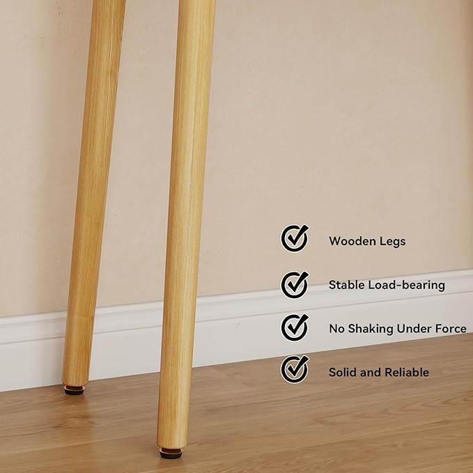 YOURLITE Makeup Vanity Desk with Lights, Small Vanity with Adjustable Brightness Mirror for Small Spaces, Dressing Table with Drawers (31.5", Oval Mirror Wood)