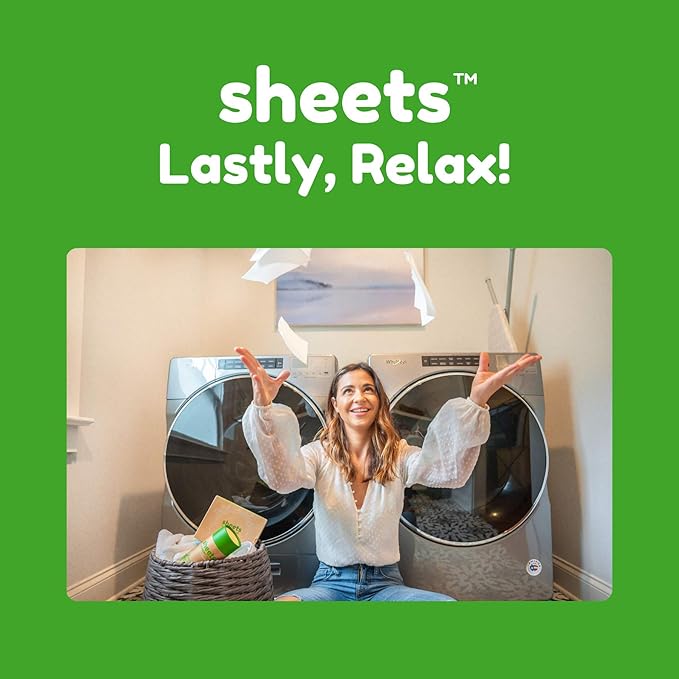 Sheets Laundry Club Bundle - 50 Pack (up to 100 loads) Fresh Linen Detergent Sheets & 40 Pack Lavender Dryer Sheets - New Liquidless Technology, Travel Essential Cleaning Supplies
