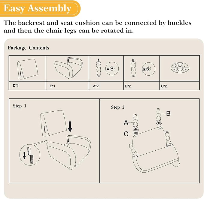 Accent Armchair Set of 2, Mid-Century Modern Living Room Chairs with Gourd-Like Shape Wooden Legs, Chenille Upholstered Single Sofa Reading Chair for Living Room Bedroom Guest Room,Yellow