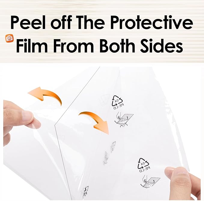 FIXSMITH 5x7 Picture Frame Set of 2, Photo Frame with HD Plexiglass, Display Pictures 4x6 with Mat or 5x7 Without Mat, White Picture Frames Collage for Tabletop or Wall Display