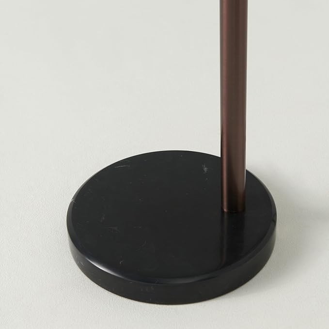 Brightech Trilage Arc Floor Lamp for Living Room, Multi Head Tree Floor Lamp for Bedroom, 3 Lights Standing Lamps Hanging Over The Couch - Oil Rubbed Bronze