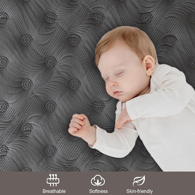 Full Mattress, 10 Inch Hybrid Mattresses Black with Gel Memory Foam and Individually Pocket Innerspring Euro Top Medium Firm for Motion Isolation, Edge Support, 100 Night Trial