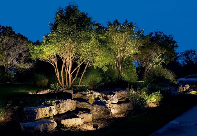 Kichler 15384BKT Accent 1-Light 12V, Textured Black