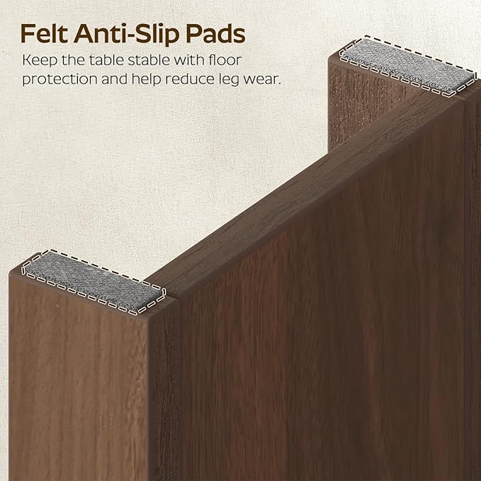 Console Table, 63" Long Behind Couch Sofa Table, Entryway Table, Farmhouse Console Table for Narrow Spaces, Hallway, Living Room, Mocha CT30BV