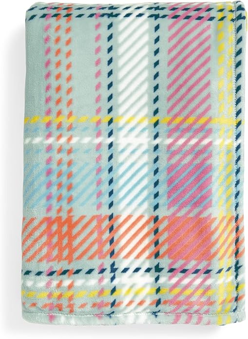 Vera Bradley Women's Fleece Plush Throw Blanket