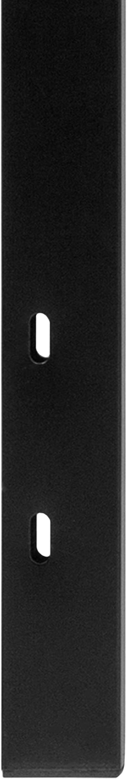 EMMA + OLIVER Twin Size Tufted Upholstered Headboard with Adjustable Metal Bed Rail Slots, Modern Fabric Upholstered Twin Headboard, Dark Gray