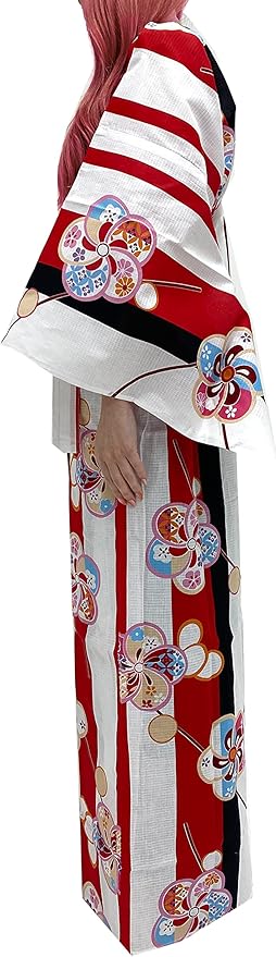 Kimura Jitsugyo Women's Kyoto Traditional Easy Wearing Kawaii Yukata Robe(Japanese Casual Kimono) Set 2