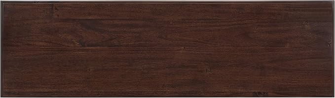 Martin Svensson Home Palisades TV Stand, 63" W x 35" H, Catalina Blue with Coffee Top