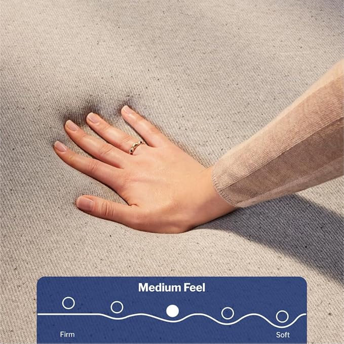 Casper Sleep Element, Medium Firm Twin XL Mattress - Memory Foam + Support - 100-Night Trial - CertiPUR-US Mattress, Grey