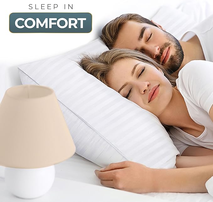 Utopia Bedding Bed Pillows for Sleeping King Size (White), Set of 4, Cooling Hotel Quality, for Back, Stomach or Side Sleepers