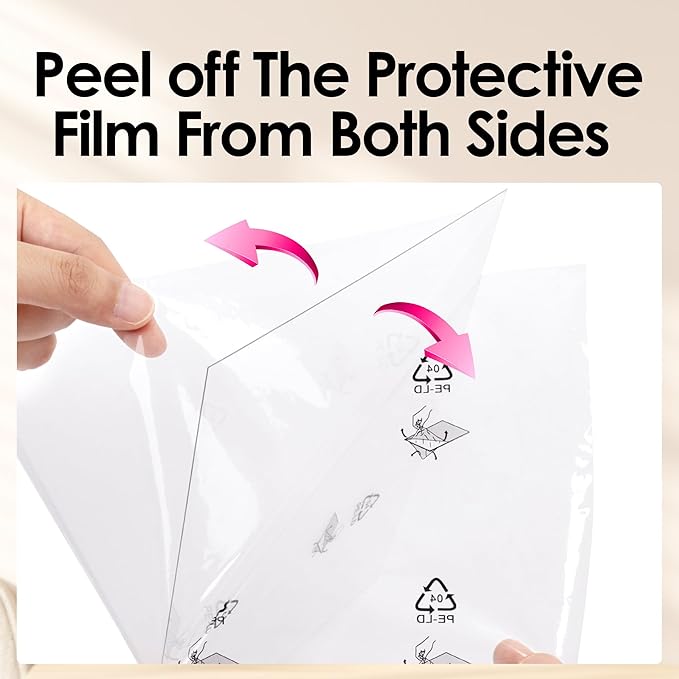 FIXSMITH 4x6 Picture Frame, Black Photo Frames with HD Plexiglass for Wall Hanging or Tabletop Display, 1 Pack