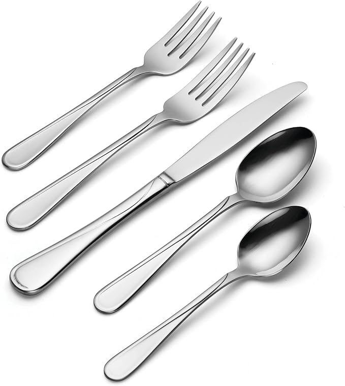 Oneida Flight 12-Piece Stainless Steel Flatware Set, Service for 4