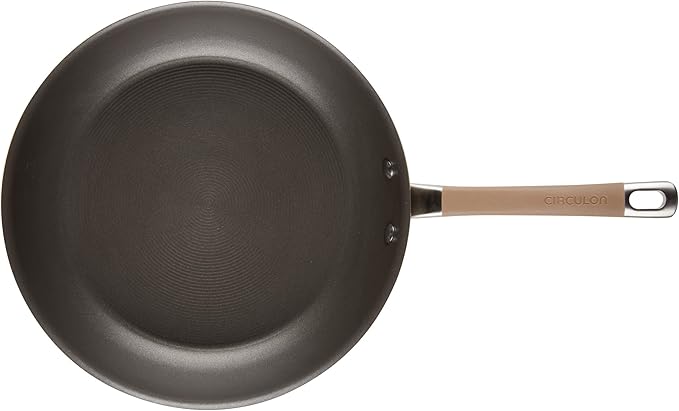 Circulon Premier Professional Hard Anodized Nonstick Cookware Induction Pots and Pans Set, 8 Piece - Bronze