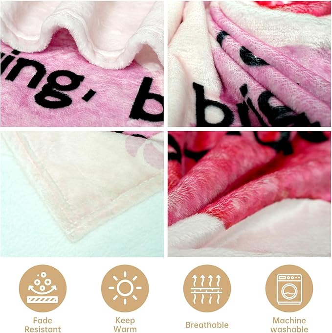 Blanket for Mom Birthday Gift from Daughter Son-Best Meaningful Gift Ideas for Mother-in-Law,Super Soft Fluffy Blanket for Bed Couch